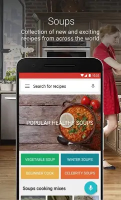 Soup Recipes android App screenshot 10